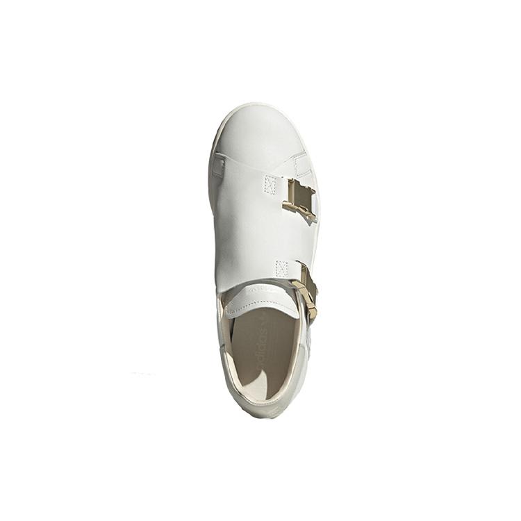 adidas Женские Stan Smith с пряжкой цвет Off White EE4889
