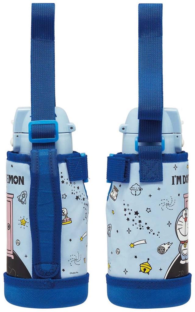 Skater Doraemon Space Walk Water with Bottle, 600ml, Cover, KSTCH6-A