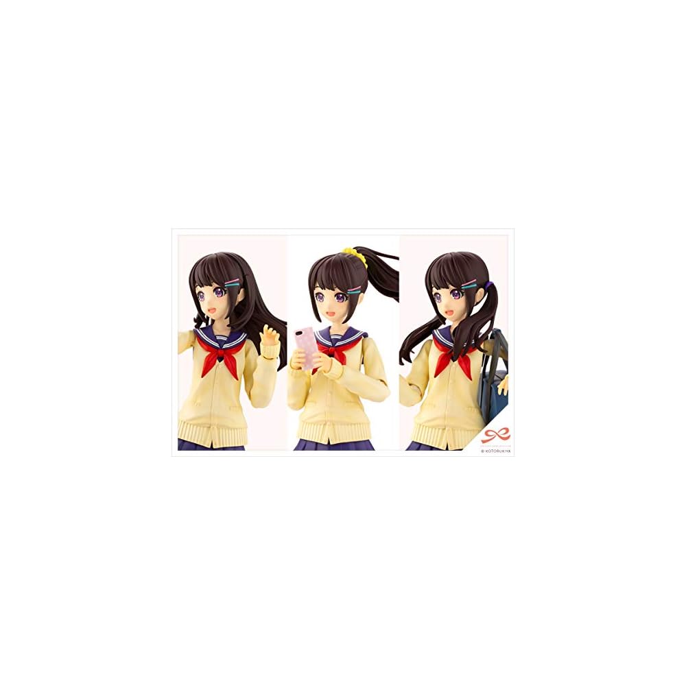 Kotobukiya Soukai Shoujo Niwa Yuki Madoka Масштаб 1/10 Пластиковая модель Зимняя форма 150 мм