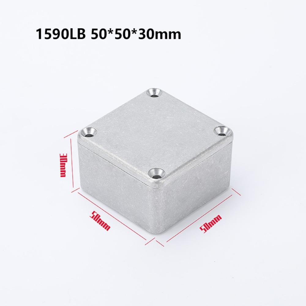 Openable Aluminium Enclosure Shell Waterproof Project Box Shell New Electronic Diecast Stompbox