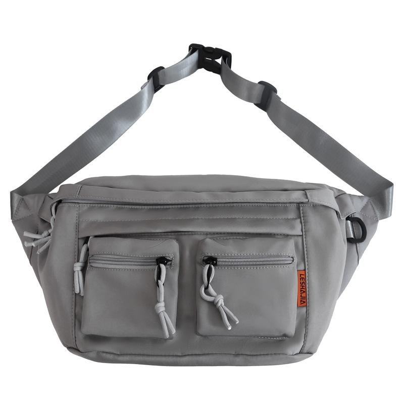 Мужская сумка через плечо 2024 года, новая модная повседневная поясная сумка большой вместимости, рюкзак через плечо, сумка для мальчиков, нагрудная сумка