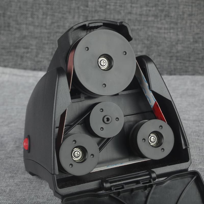 ГРИНДЕР Электрическая точилка для ножей Ленточный шлифовальный станок 120/320/600/1000# EU ВИЛКА Кухонная система заточки 100-240В Инструмент для полировки DIY