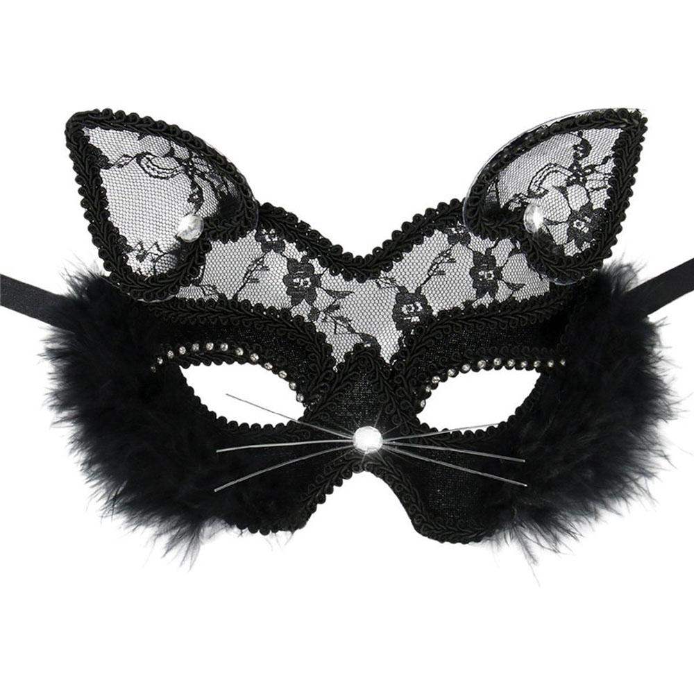 Cat Eye Halloween Sexy Christmas Cat Mask Venetian Masquerade Party Mask Fancy Dress Accessories