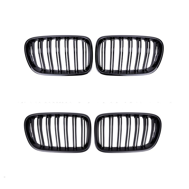 Front Bumper Hood Grilles For BMW X3 F25 2011-2013 Single And Double Line Style Upper Racing Grills