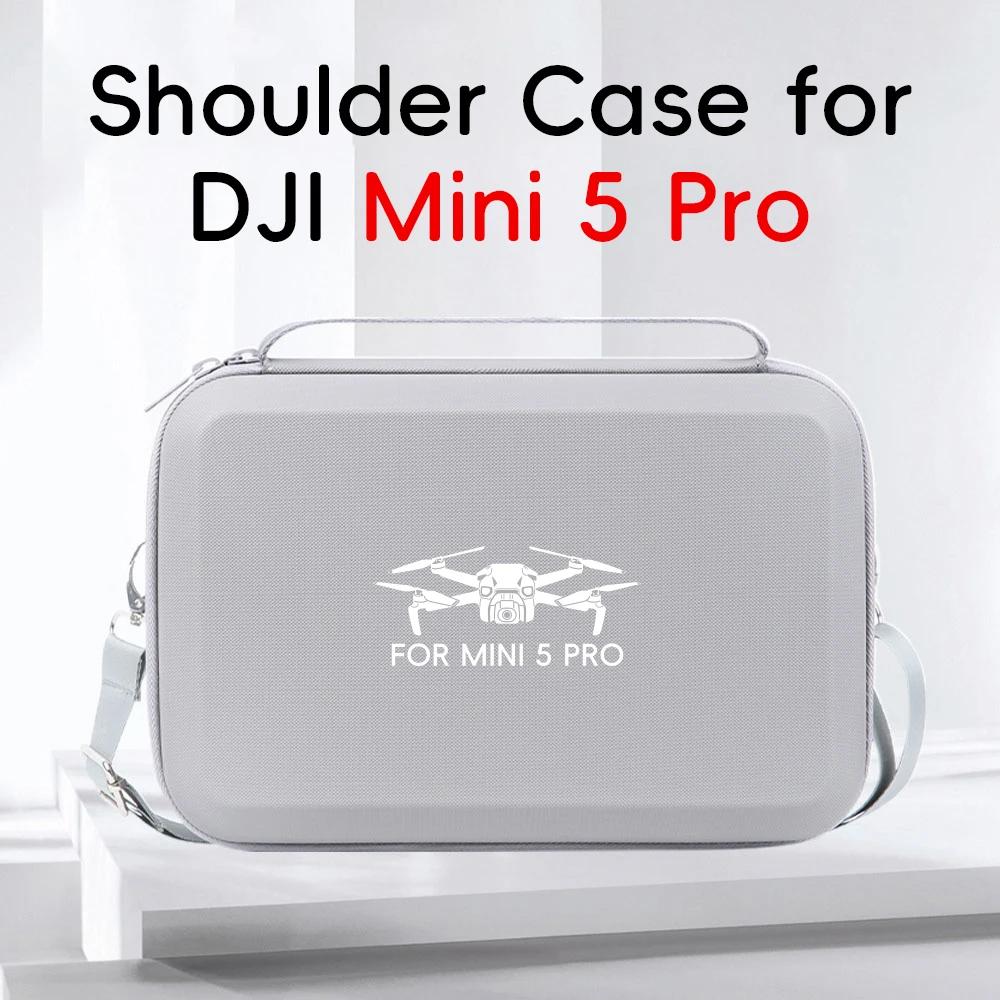 For DJI Mini 5 Pro Storage Bag Carrying Case Remote Control Battery Drone Body Shoulder Handbag For DJI RC 2 Accessories