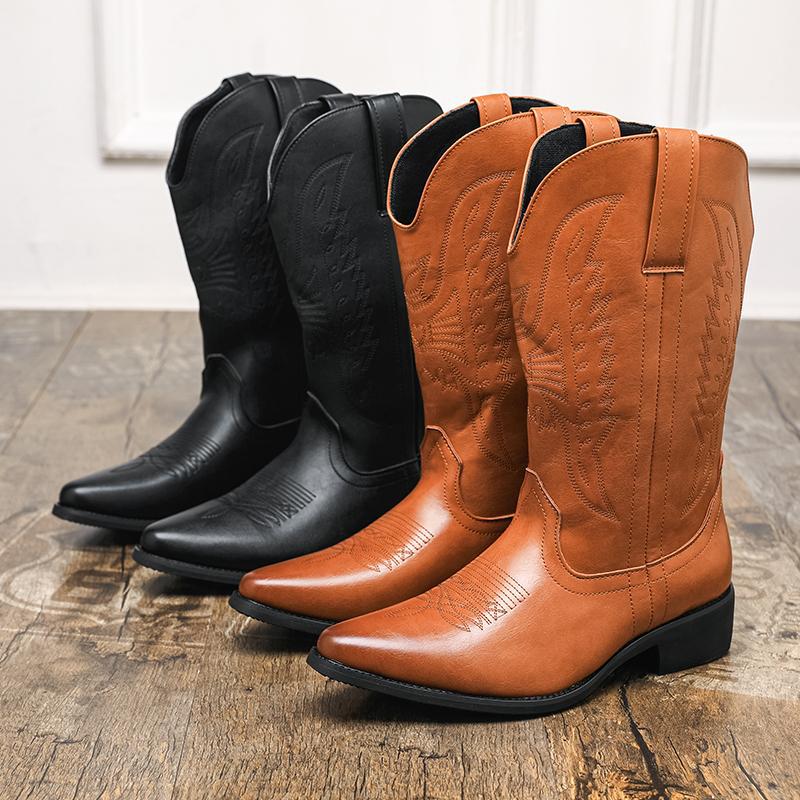 Большие мужские туфли челси 46 размера, британский тренд, повседневная мода, высокие кожаные туфли, короткие ботинки, ботинки Martin