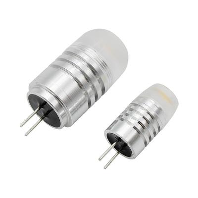 Алюминиевая мини-G4 1 Вт 2 Вт светодиодная лампа постоянного тока 12 В лампа теплого/холодного белого цвета заменяет галогенную лампу 10 Вт 20 Вт