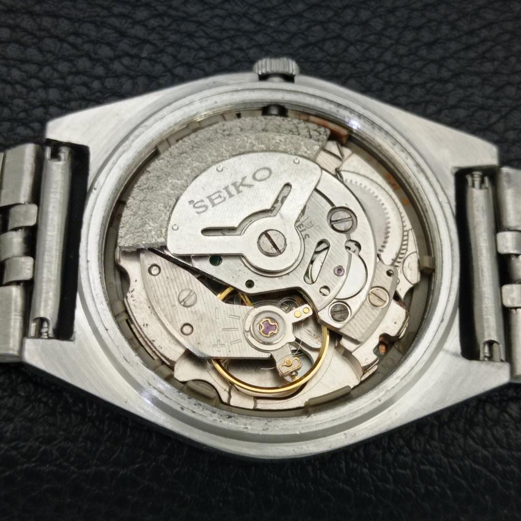ОРИГИНАЛЬНЫЕ ВИНТАЖНЫЕ МУЖСКИЕ АВТОМАТИЧЕСКИЕ ЧАСЫ SEIKO 5 6309A ЯПОНИЯ КРАСНЫЙ ЦИФЕРБЛАТ a708376-1