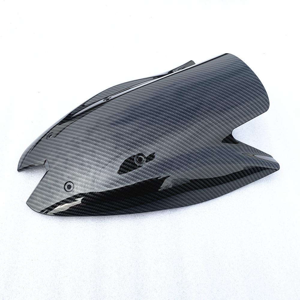Carbon Fiber Painting Windshield Windscreen Double Bubble For Kawasaki Z1000 Z 1000 2010 2011 2012