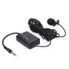 236in Wired Lavalier Microphone Clip On Lapel Condenser Mic for Signal Connection
