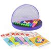 Beads Game Stacking & Sorting Board Game Toy With Storage Case Training Puzzle Educational Gift For Kids