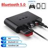 Bluetooth 5.0 Audio Receiver Stereo Music Wireless Adapter Support U Disk NFC RCA 3.5mm AUX Jack Handsfree Call Car Speaker Amplifier