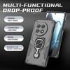 For OnePlus 13 Case Rotatable Ring Kickstand PC+TPU Shockproof Phone Cover