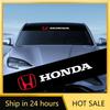 Для автомобиля Honda Наклейки на лобовое стекло Автомобильные декоративные наклейки на переднюю и заднюю часть для Honda Civic Accord CRV HRV Fit Jazz City Od