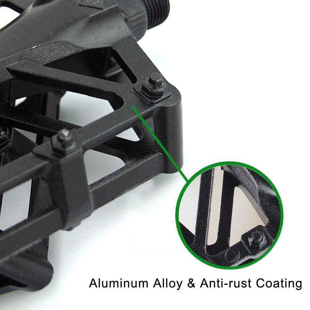 2 педали на платформе для горного велосипеда, велосипедные педали с плоским герметичным подшипником