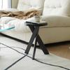 Black Nordic Solid Wood Sofa Side A Few Small Household Mini Round Coffee Table Modern Minimalist Low Stool Bedside Table
