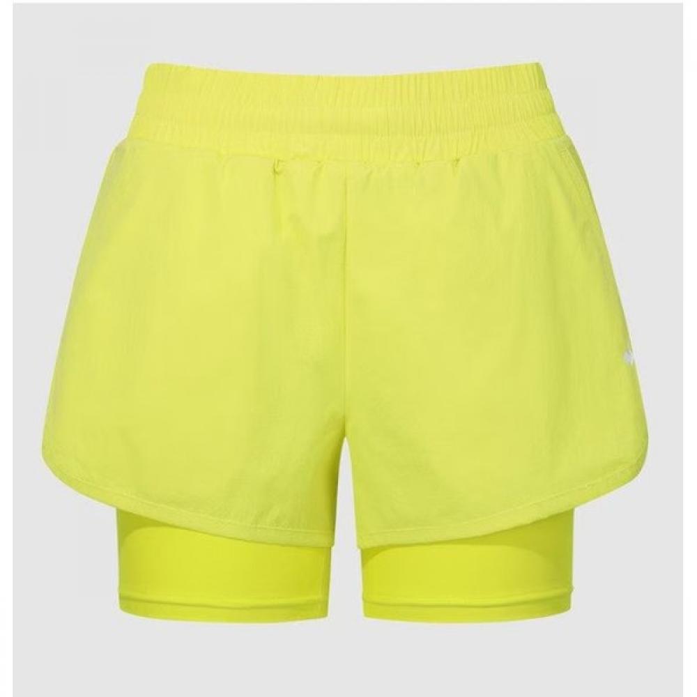 Le Coq Sportif Women 2in1 Regular Fit Shorts Lim Qq222epf41