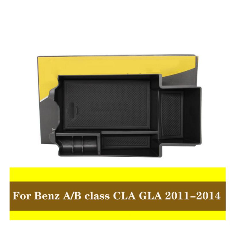 Car Interior Center Armrest Storage Glove Box For Mercedes Benz E Class W213 E200 300 2016- For Benz A/B Class CLA GLA
