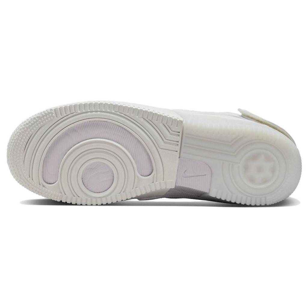 Nike Air Force 1 Mid React Summit White Men Sneakers Grey-Fog Barely-Grape DQ1872-101