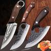 Профессиональные кухонные ножи, ручной рыболовный нож, нож для барбекю, мясной обвалочный нож из нержавеющей стали, кухонный нож для нарезки с чехлом