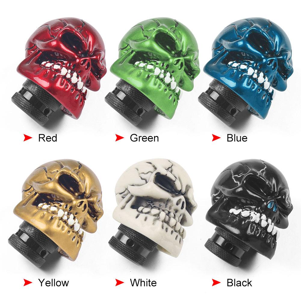 Новая ручка переключения передач в виде черепа, ручка рычага переключения передач для механической и автоматической трансмиссии