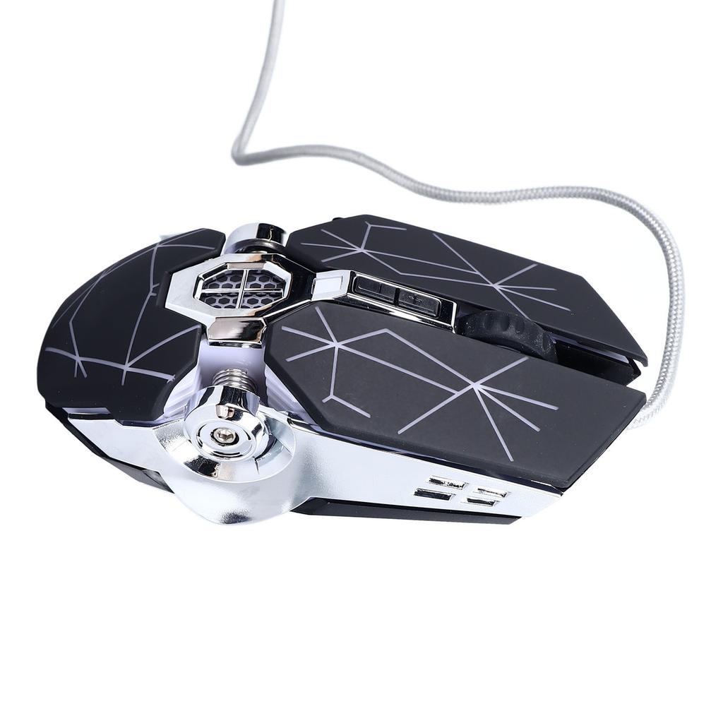 Механическая игровая мышь Точное управление Быстрый отклик RGB Эргономичная проводная мышь для компьютера