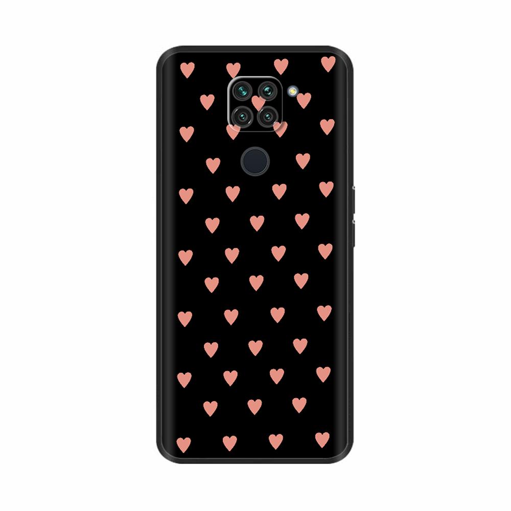 Чехол Для Xiaomi Redmi Note 9 Чехол Мягкая Черная Силиконовая Задняя Крышка Для Redmi Note9 Чехол Redmi Note 9 Чехол Funda Coque Бампер Оболочка