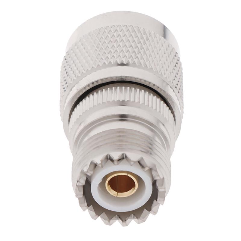 1 шт. N-типа мужской к UHF So-239 женский разъем прямой коаксиальный адаптер Rf