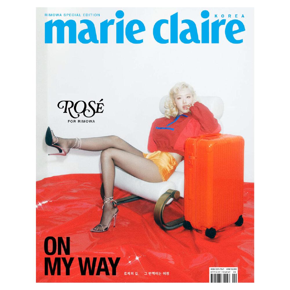 Предзаказ журнала marie claire Специальное издание RIMOWA Обложка BLACKPINK ROSE