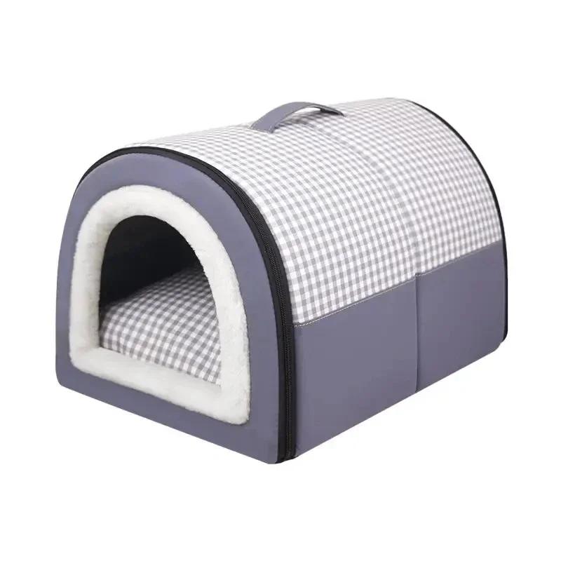 2-in-1 Large Pet House with Ample Space,Soft and Comfortable,Multifunctional,Suitable for All Seasons for Small Medium Dogs Cats