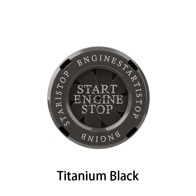 1Pcs Universal Car Start Stop Engine Push Button Cover Ring One-click Start Decor Stickers Alloy Trim Car Styling Accessories