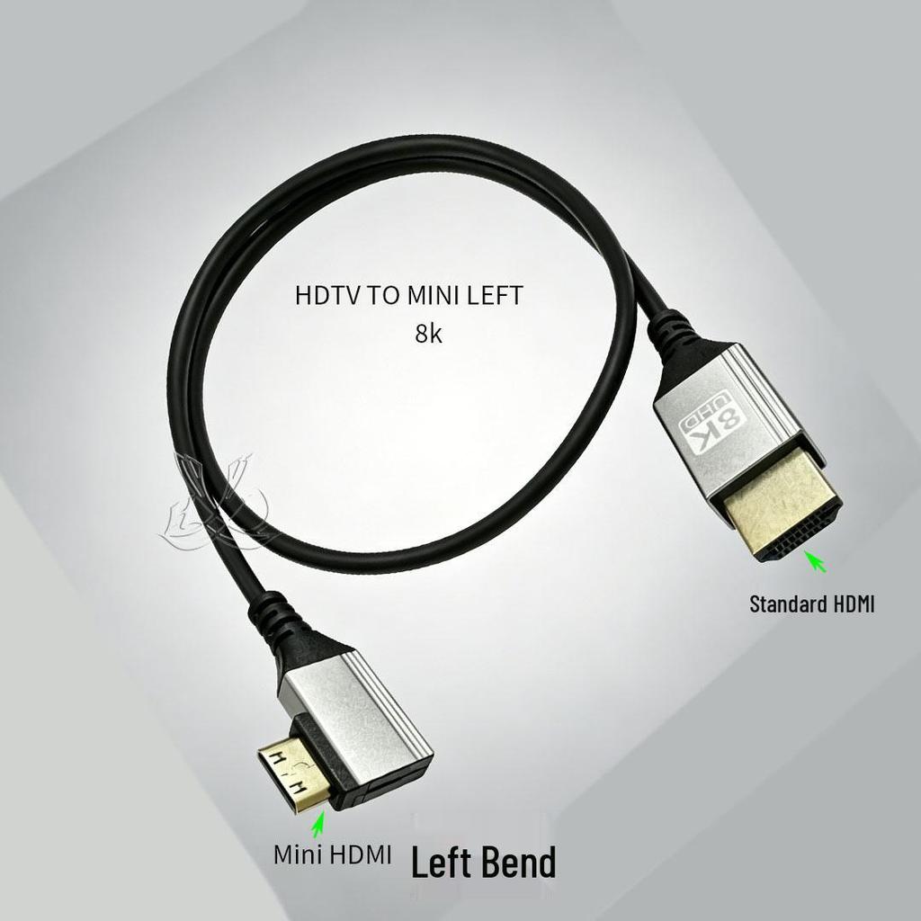 Ультратонкий 8K Mini HDMI 2.1 кабель для телевизора, камеры, монитора