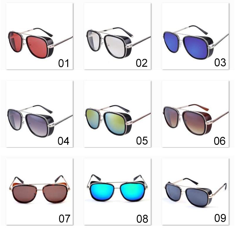 Железный человек, уличные солнцезащитные очки Mannen Tony Stark Zonnebril, солнцезащитные очки в стиле панк, очки для мужчин и женщин ручной работы