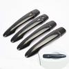 For Nissan Qashqai J11 2014 2015 2016 2017 2018 2019 2020 CARBON FIBER CHROME CAR DOOR HANDLE COVE TRIM STYLING ACCESSORIES