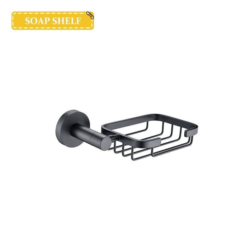 Матово-черная фурнитура для ванной комнаты из нержавеющей стали 304, держатель для полотенец, держатель для туалетной бумаги, держатель для жидкого мыла, вешалка для полотенец, туалетные принадлежности