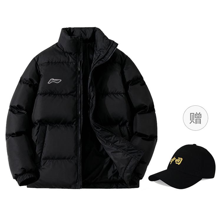 Пуховики Li Ning Унисекс Стойка Толстовка YYMU205-1