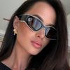 New Vintage Cat Eye Sunglasses for Women Men Round Sun Glasses Female Oval Eyewear  for Male Female Eyeglasses
