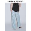UR Women's Retro Washed Denim Long Pants