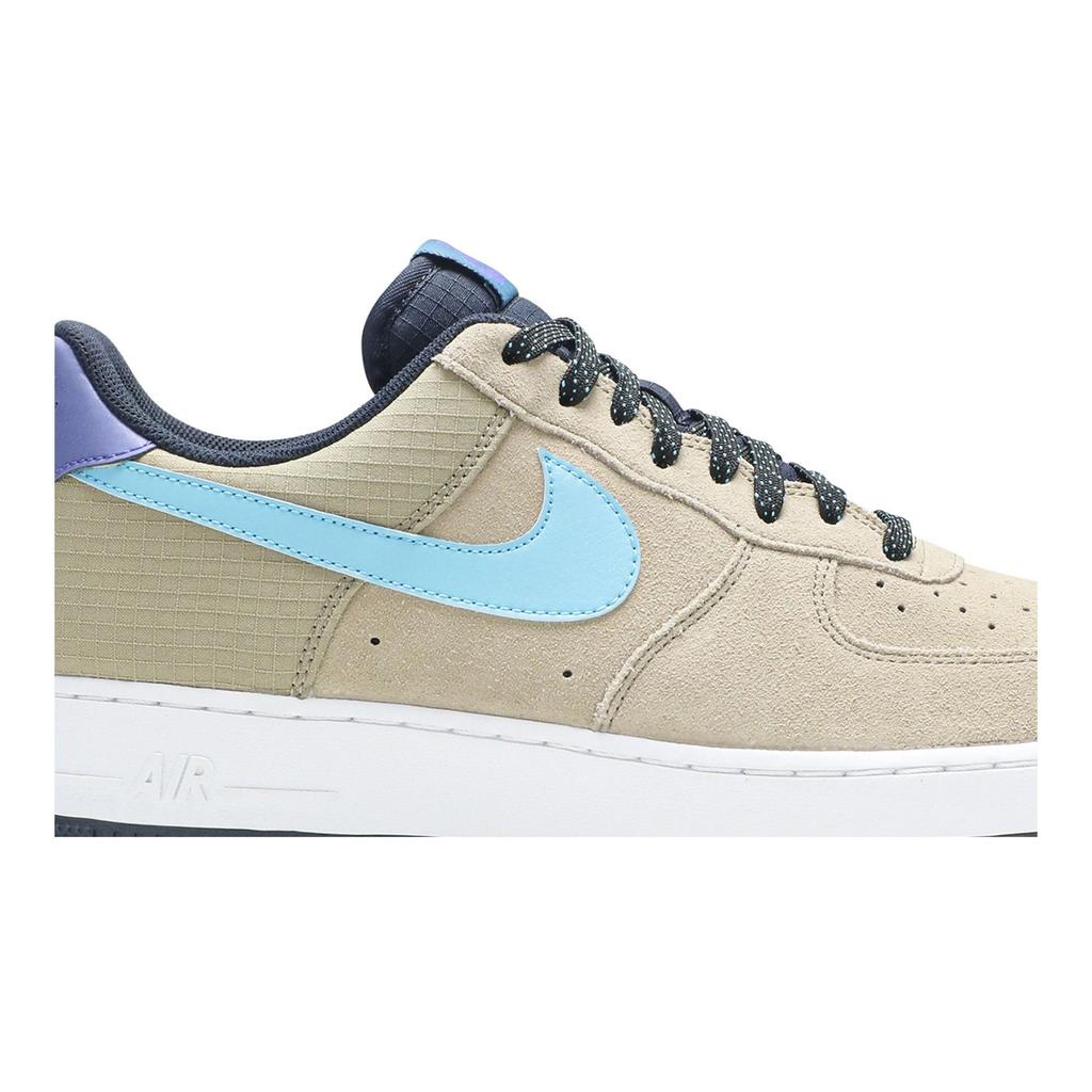 Nike Air Force 1 Low 'Хаки' (унисекс) Хаки / Персидская фиалка / Ярко-бирюзовый / Синий гнев Кеды для скейтборда CD0887 201