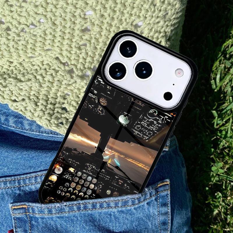 Чехол для телефона 'Travel Pilot' для iPhone 17 AIR 16 Pro Max 15 14 Pro 11 12 13 Ударопрочный силиконовый чехол