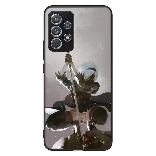 Силиконовый чехол для телефона Genshin Impact с аниме для Samsung Galaxy A03s A10 A20 A21s A31 A40 A41 A42 A50 A51 A52 A70 A71 A72 A32 A82