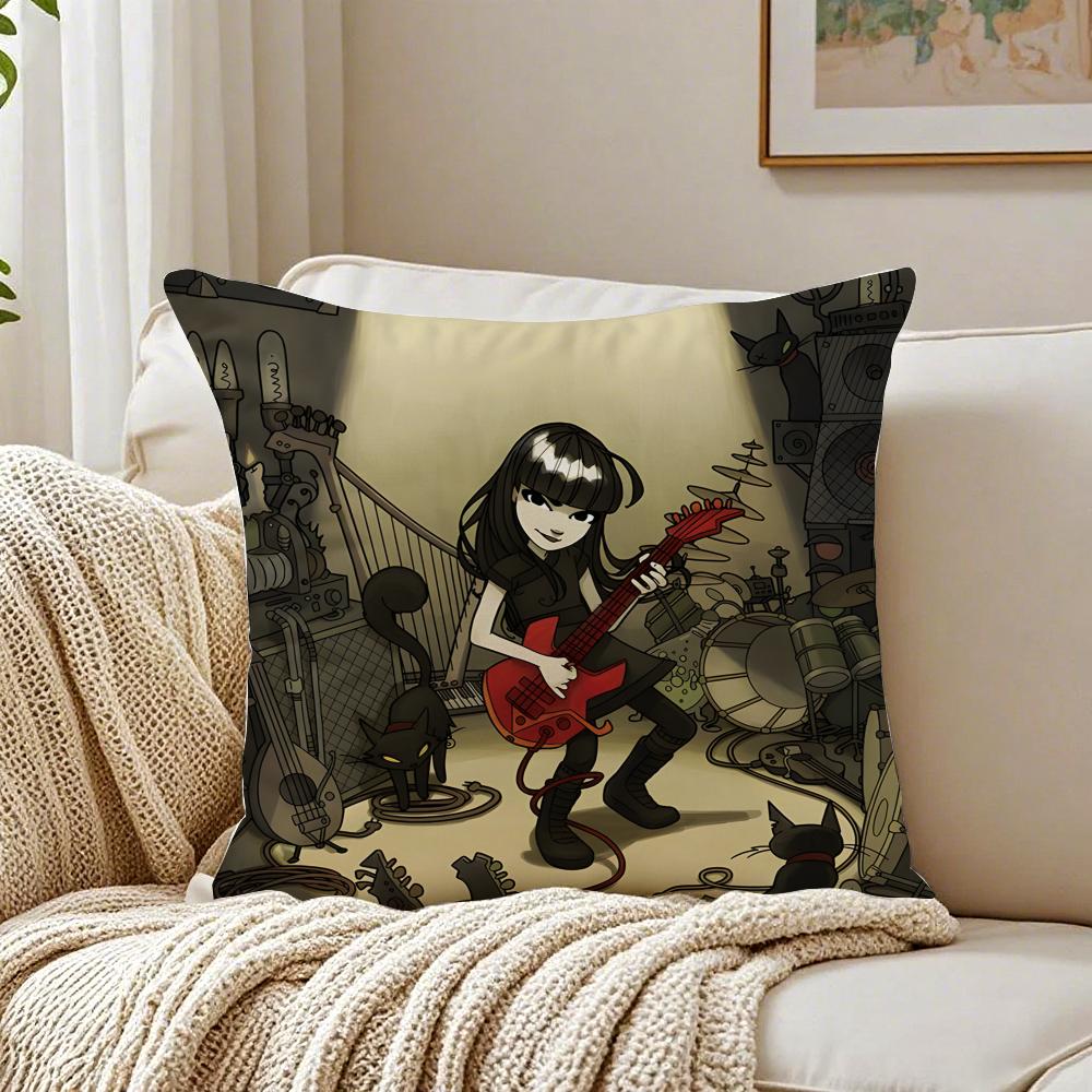 Comics Quirky EEmily The SStrange Cushion Cover Pillowcase Antidustmite living Room Sofa Decor Cushion Room