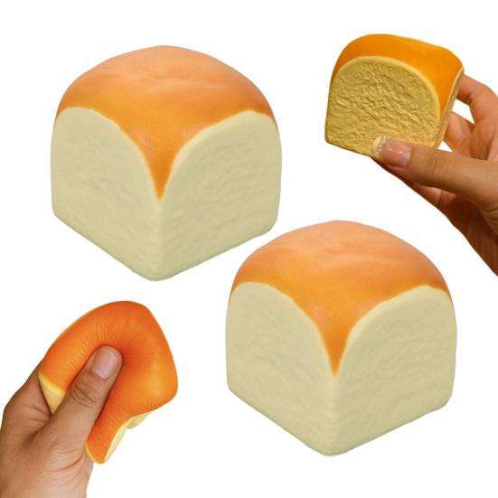 1/2 шт. Гавайский хлеб Сквиши Игрушка Медленно Восстанавливающаяся Снятие Стресса Ароматизированный Хлеб Щипок Сенсорная Игрушка Дети Взрослые Мягкий Успокаивающий Хлеб Непоседа Игрушка