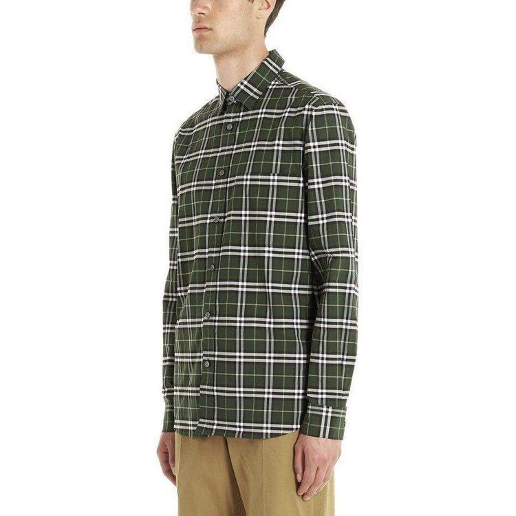 Burberry Рубашки Мужские Водоросли Умеренные Другое 80175661