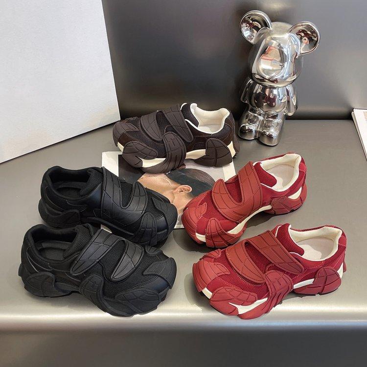 European Products Popular Velcro Octopus Daddy Shoes Women 2025 Autumn Breathable Fashion Versatile Casual Shoes Tide