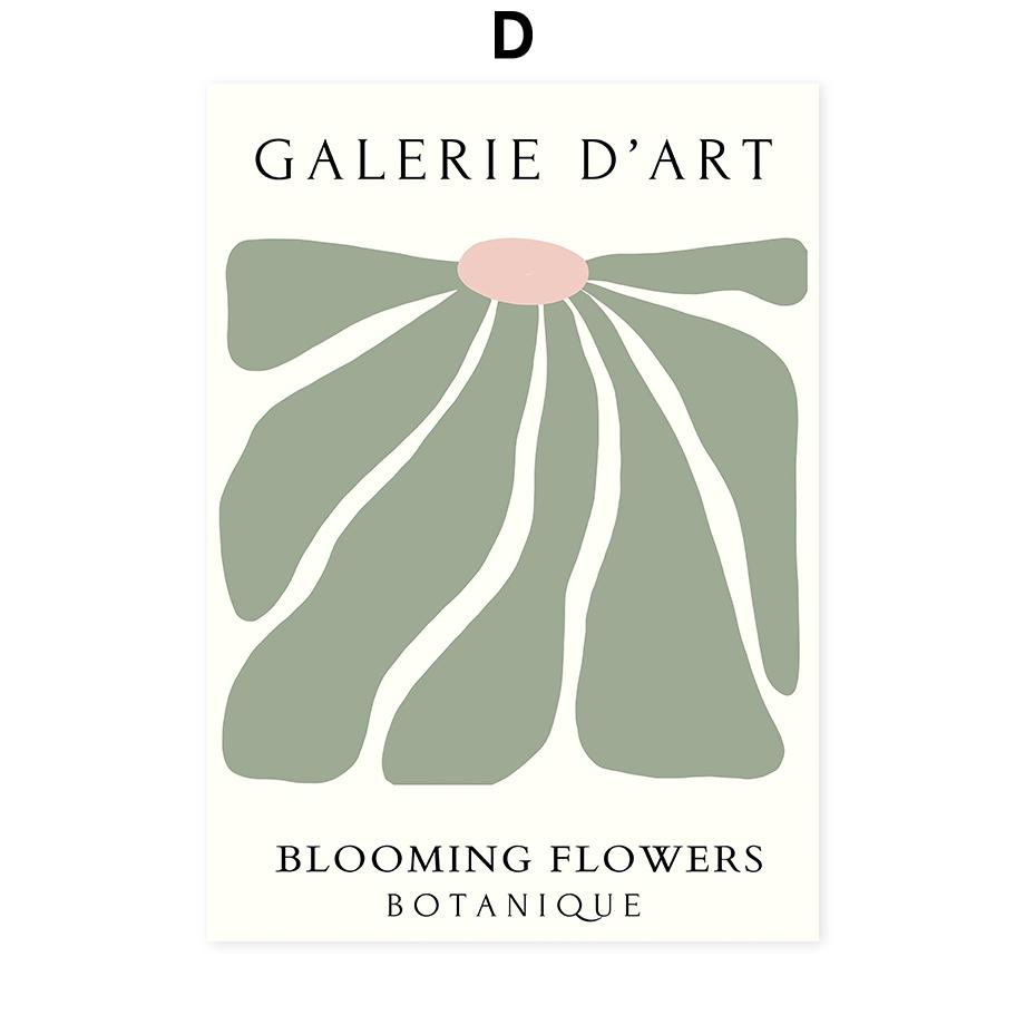 Матисс Ваза Лист Настенное Искусство Плакаты Холст Декоративная Печать Абстрактные Печати Скандинавские Фрески Гостиная Украшения Дома Картины