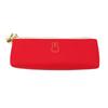 Green Flash Miffy Face Pen Pouch, Red, BM-040