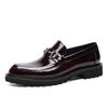 Fashion Men Leather Shoes Slip On Business Dress Shoes D379