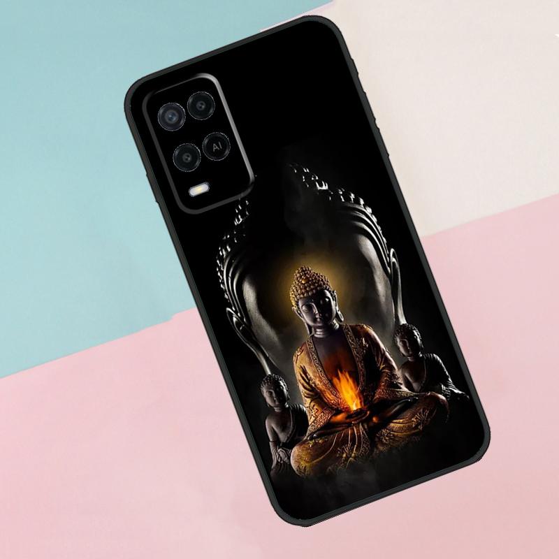 Buddha Budha For Oppo A40 A60 A80 A18 A38 A58 A78 A98 A79 A16 A76 A96 A15 A74 A94 A54 A77 A17 Phone Case