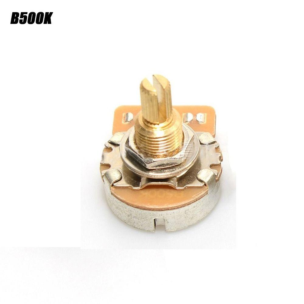 Ручка настройки баса, медный стержень, потенциометр, короткий стержень, гитарные потенциометры, латунь, 3/8" с резьбой